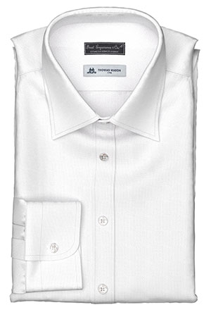 THOMAS MASON White Basket Oxford(PN-TK98992)