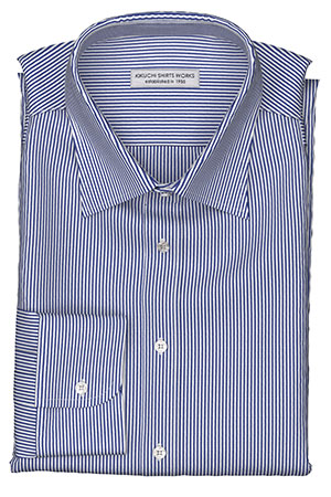 THOMAS MASON Navy Stripe on Twill(PN-TK99004)
