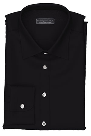 ITALY-EURO JERSEY ブラック トリコット(PN-100358)