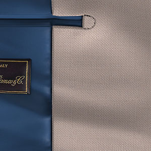 Loro Piana ベージュ ホップサック(AK100818)