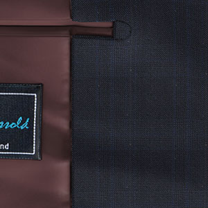 Clissold Classic Elegance ファインメリノ ネイビー 格子(NB101099)