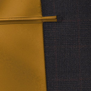 4PLY Vintage Archiveブラウン 格子柄 メランジ(MK101159)