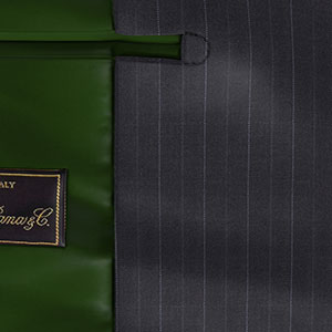 Loro Piana グレー ピンストライプ(AK101414)