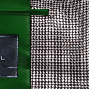SCABAL Super130 ダークブラウン千鳥格子(NB102047)