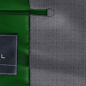 SCABAL Super130 ブラック×グレー マイクロチェック(NB102048)