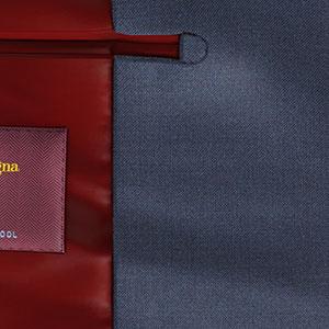 Zegna Travellerアッシュネイビー ツイル (AR102429)