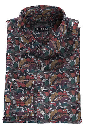TEXTA ITALY フォックス プリント(Y102657)