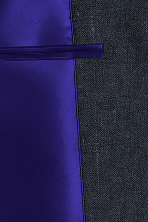 WOOL&LINEN　ネイビーネップ(MK102883)