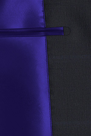 TAILORED WOOL グレー ウインドペン(MK102857)