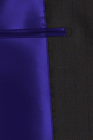 TAILORED WOOL ネイビーシャドーストライプ(MK102855)