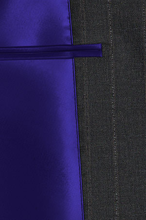 ACTIVE SUMMER COMFORT チャコールグレー ストライプ(MK102814)