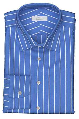 EURO SELECTION　ブルー 白抜きストライプ(Y102899)