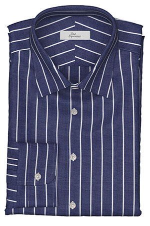 EURO SELECTION　ネイビー白抜きストライプ(Y102900)