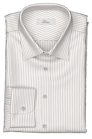 EURO SELECTION　グレー ストライプ(Y102905)