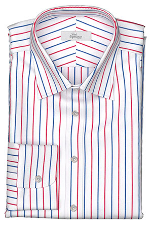 EURO SELECTION　ネイビー×レッド オルタネイトストライプ(Y102911)