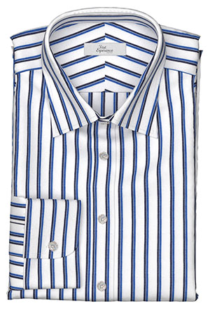 EURO SELECTION　ネイビー×ブルー ダブルストライプ(Y102912)