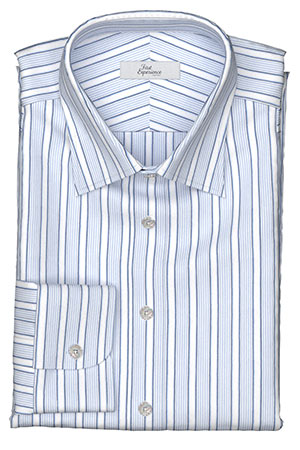 EURO SELECTION　ネイビー×サックス グループストライプ(Y102916)