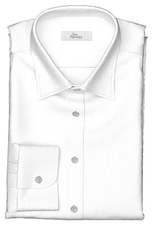 EURO SELECTION　ホワイト ロイヤルオックスフォードドビー(Y102938)