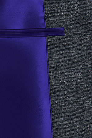 WOOL&LINEN　ネイビーネップ(MK102882)