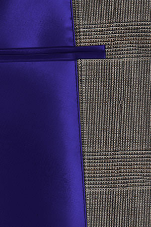 TAILORED WOOL ベージュ グレンチェック(MK102861)