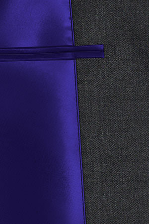 TAILORED WOOL グレー無地(MK102845)