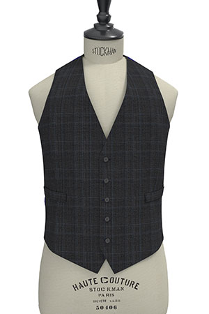 AIRLY COMFORT グレー グレンチェック(MK102841)