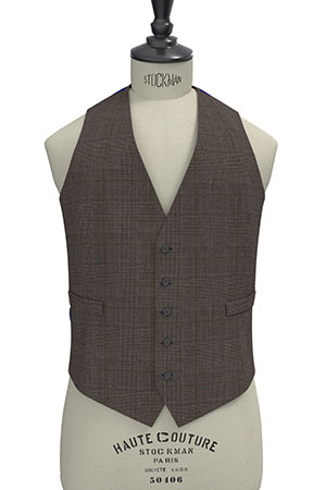 ACTIVE SUMMER COMFORT ベージュ グレンチェック(MK102827)