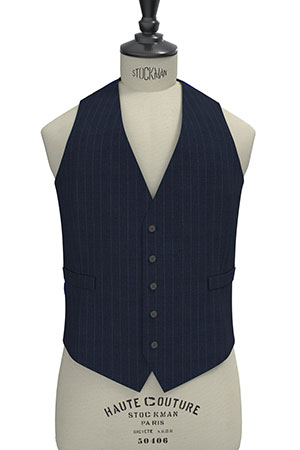 ACTIVE SUMMER COMFORT ネイビー ピンストライプ(MK102813)