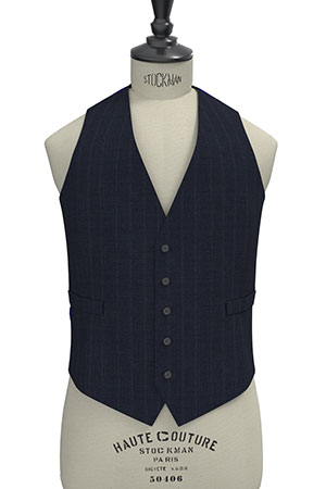 ACTIVE SUMMER COMFORT ネイビー×ブラウンストライプ(MK102811)