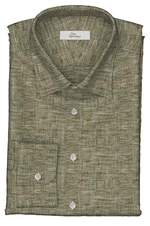 Calro Basetti リネン　モスグリーンネップ(Y102957)*NEW