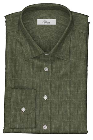 Calro Basetti リネン　オリーブメランジ(Y102959)*NEW