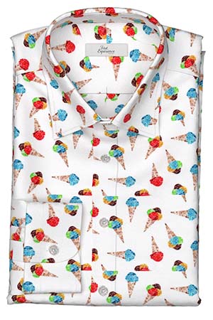 TEXTA アイスクリーム柄プリント(Y103009)*NEW*