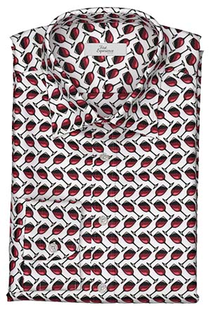 TEXTA ワイン柄プリント(Y103016)*NEW*