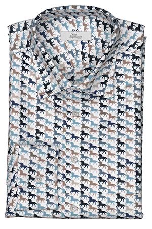 TEXTA 馬柄プリント(Y103020)*NEW*