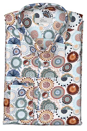 TEXTA 花火柄プリント(Y103026)*NEW*