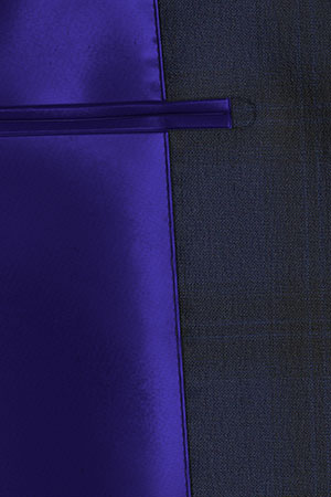 REDA ICESENSE Super110s ネイビー濃淡ウインドペン(103072)