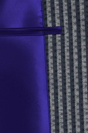 SUBALPINO STRECH ネイビーサッカー(103105)