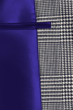 BASIC ネイビーグレンチェック(103156)