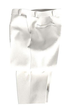 E.THOMAS COTTON ホワイトツイル(103115)