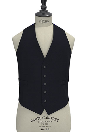 STRECH Super120s ネイビーツイル(103101)