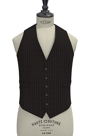 CANOICO ブラウンストライプ(103121)