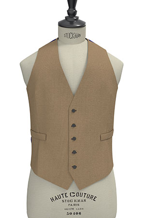 BASIC STRECH ベージュ無地(103163)