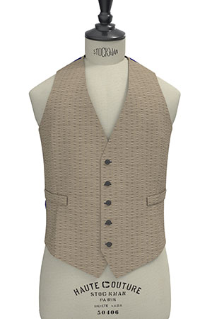 BASIC STRECH ベージュサッカー(103203)