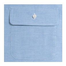 丸型ポケット(12×13cm)＋フラップ(ボタン付き)※660円